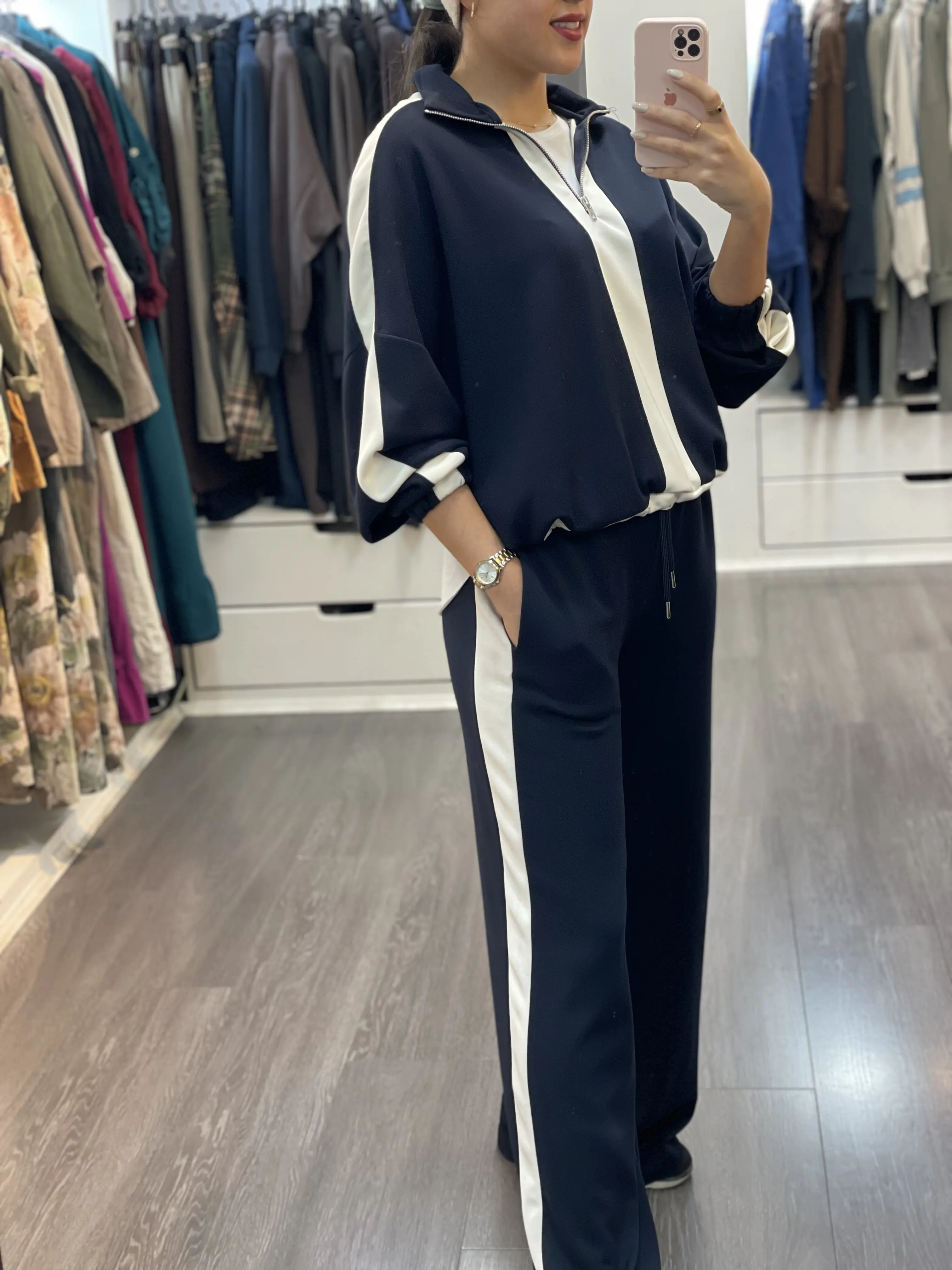 ست اویشو نیم زیپ